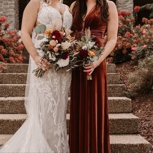 Revelry Velvet Bridesmaid Dress